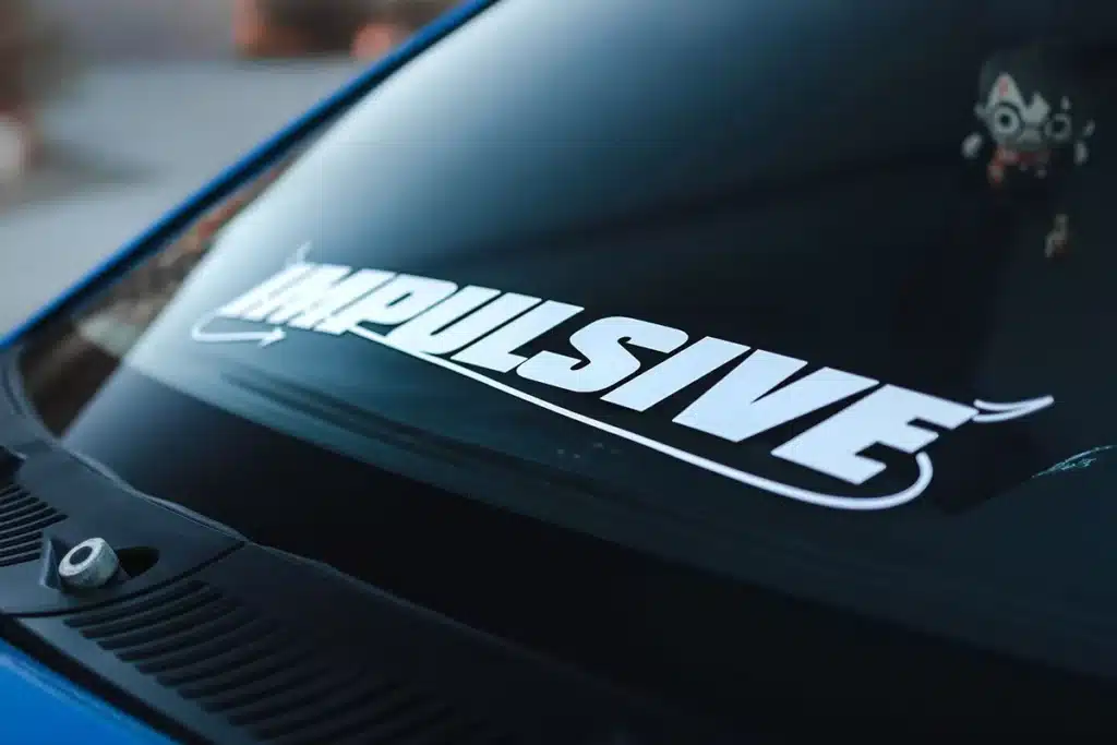car vinyl bumper stickers printing china manufacturer