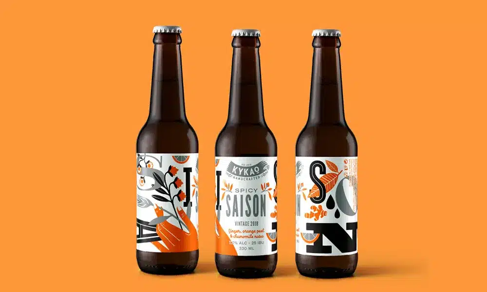 creative and unique label designs
