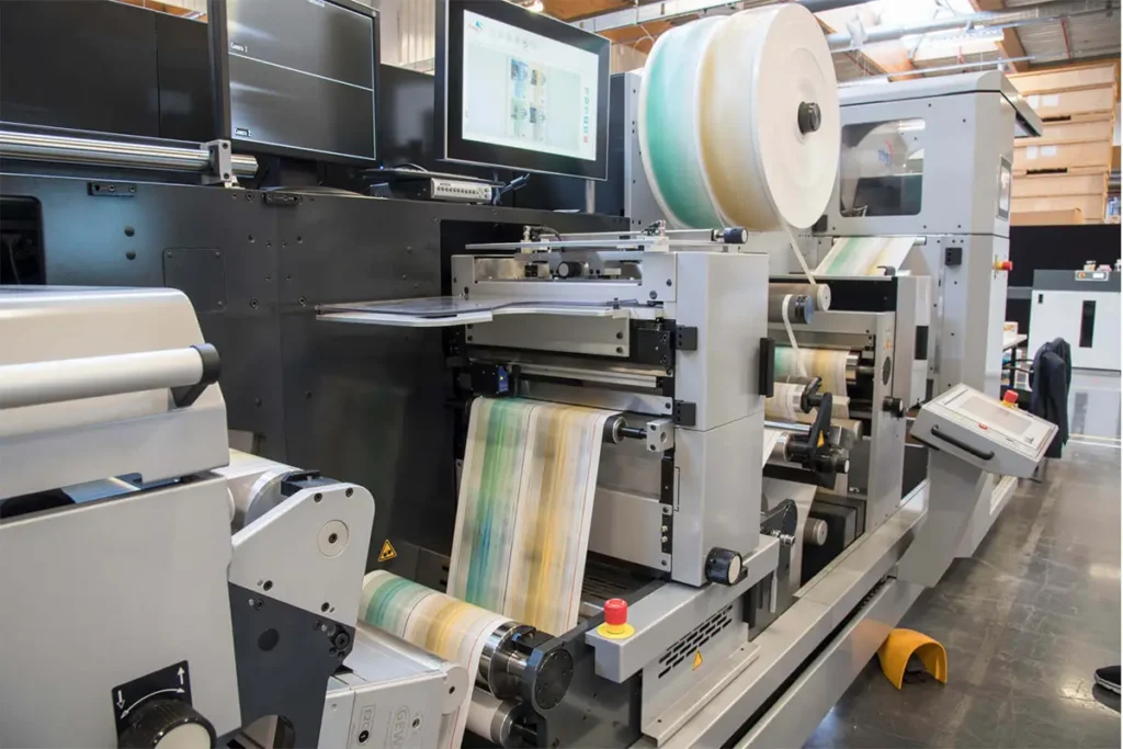white die cut vinyl sticker printing china manufacturer