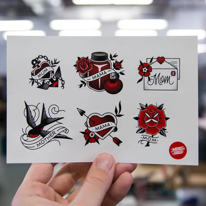 custom kiss cut sticker supplier from china professional b2b services