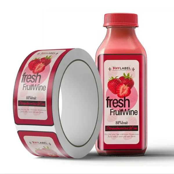 custom bottle labels printing china manufacturer