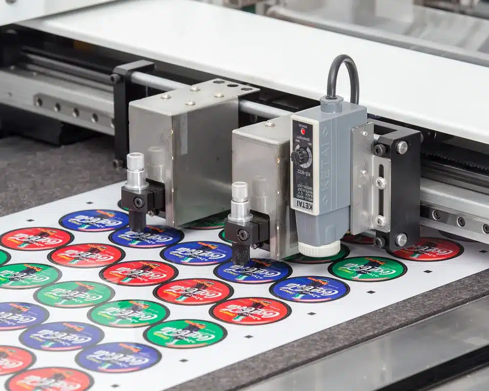custom die cut vinyl gloss stickers printing digital china manufacturer