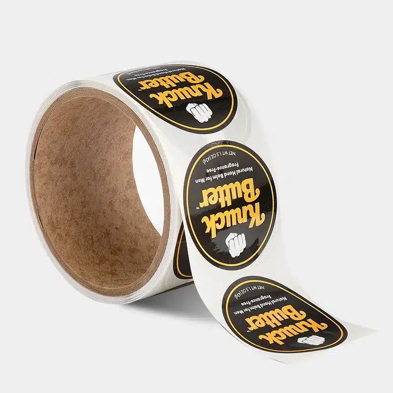 custom roll labels stickers printing china manufacturer