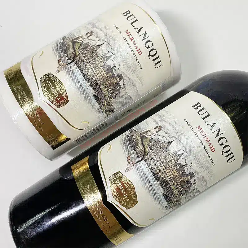 custom wine labels printing china manufacturer