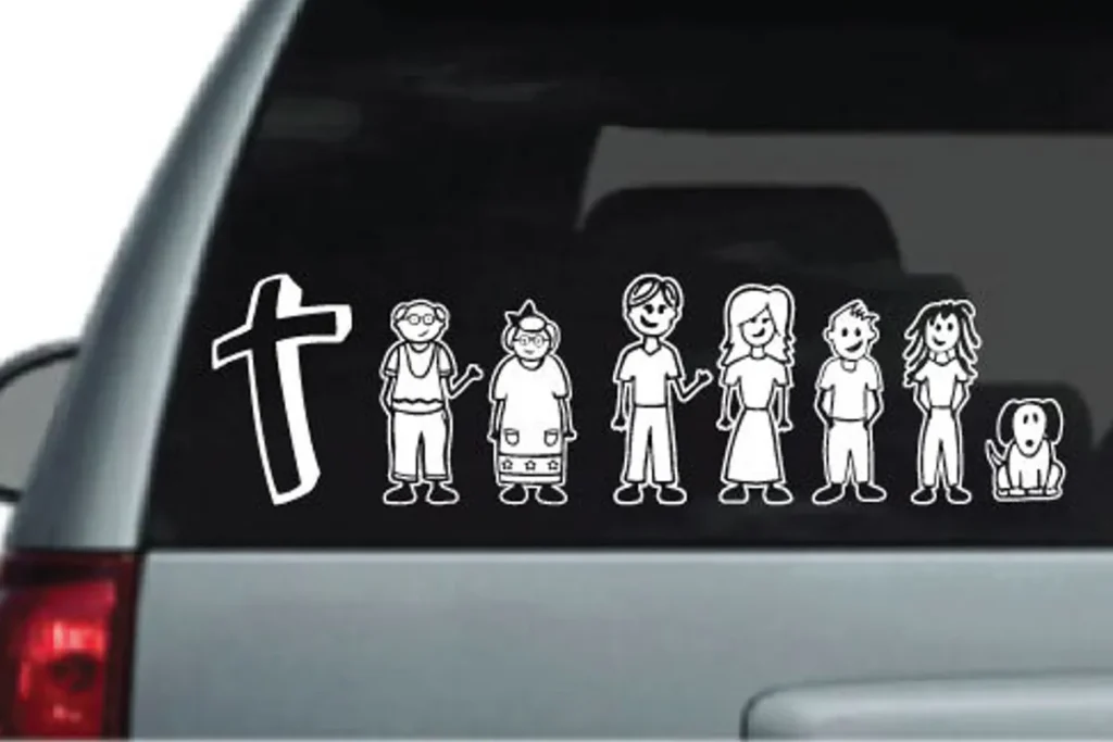 cartoon family combos (classic reinvented) stickers
