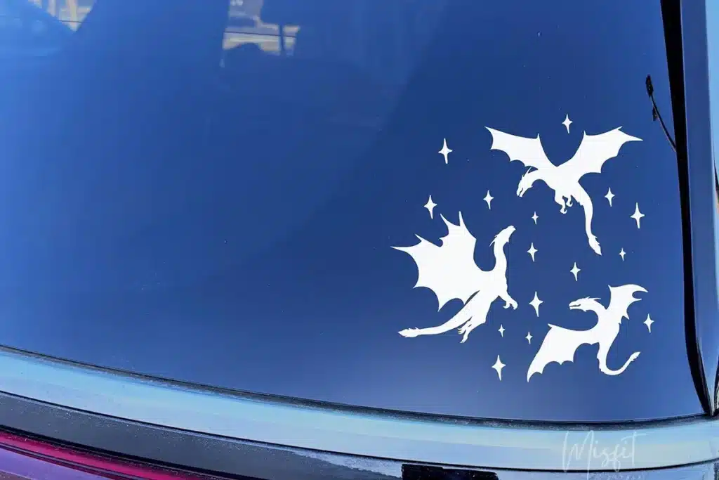 fantasy magical role stickers