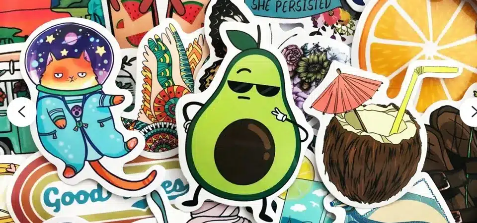 how can die cut stickers best showcase your brand