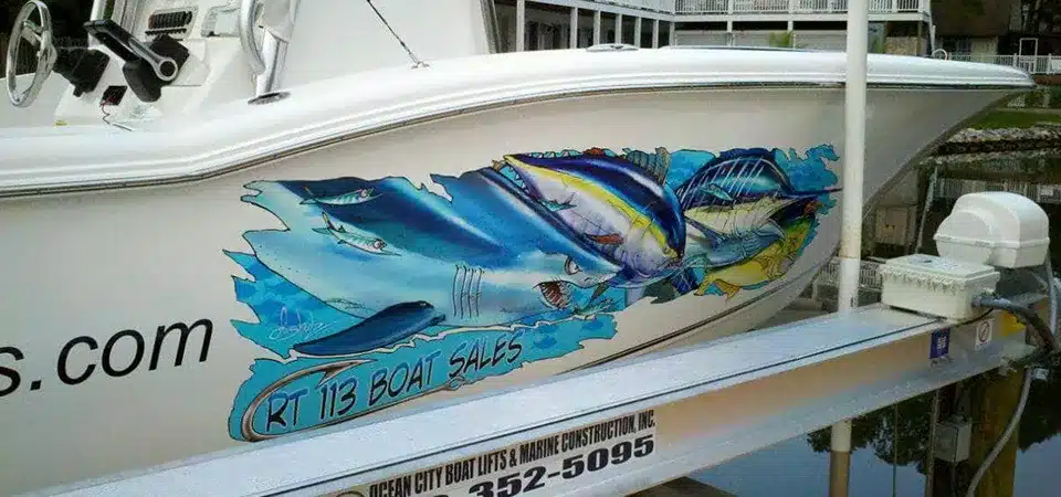 how to create your own unique custom boat stickers