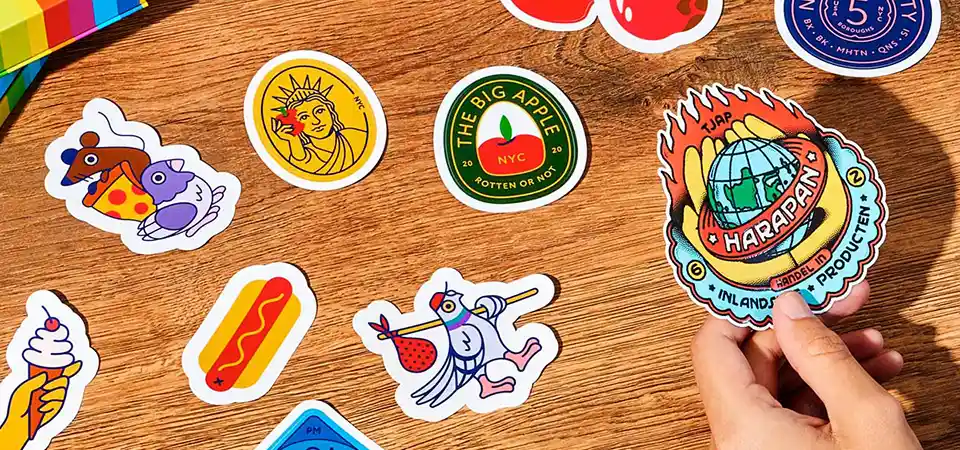 how to make die cut stickers