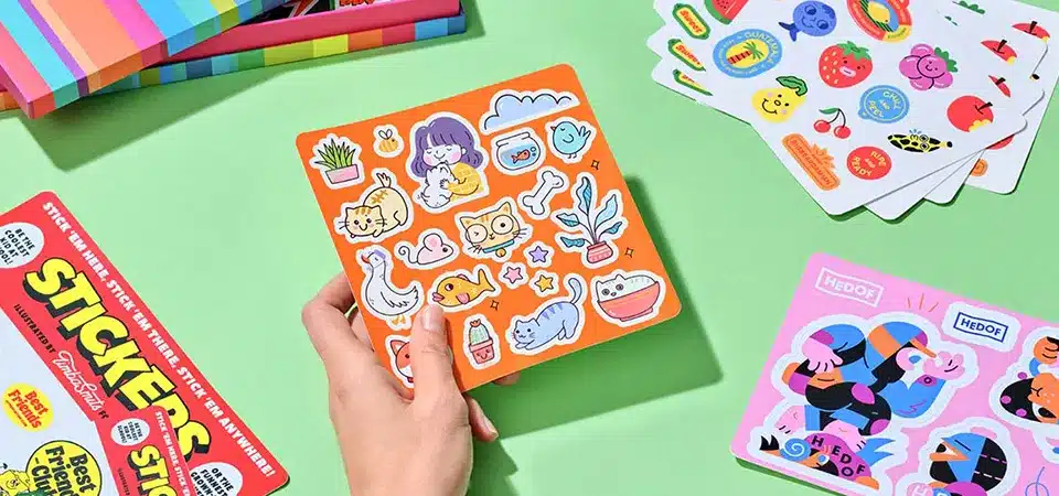 what is a custom sticker