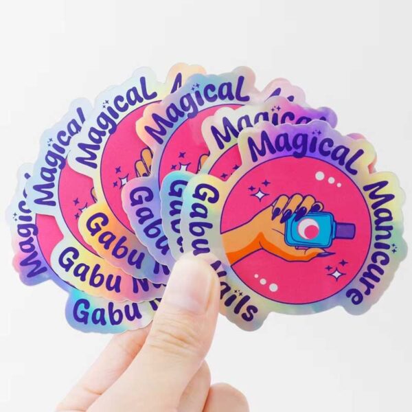 custom hologram stickers