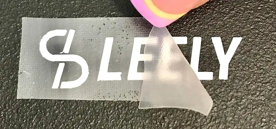 A complex design that is too detailed for a transfer sticker