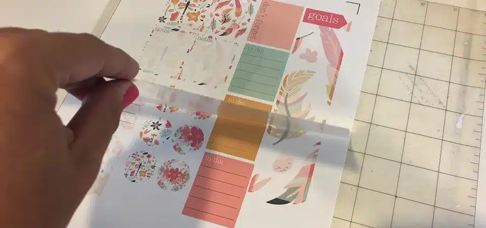 how to laminate stickers to make them last longer
