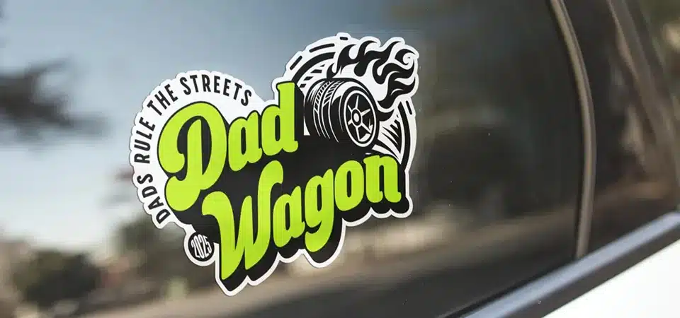 can vinyl stickers go on cars