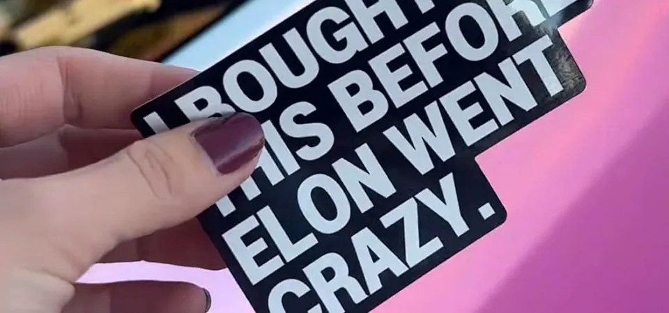 Two vinyl rolls showing the backing paper, one clearly marked "permanent"