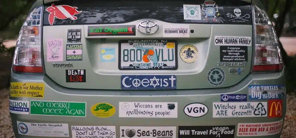 the 7 best places to put stickers on cars