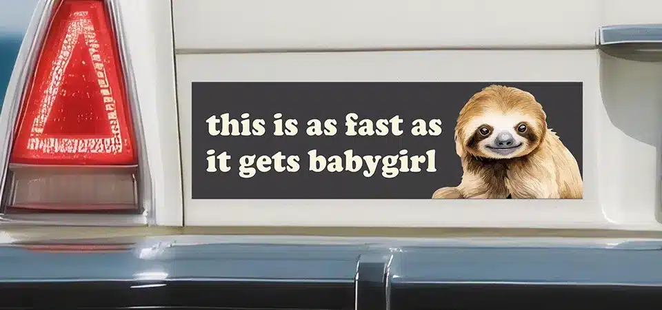 what are car stickers