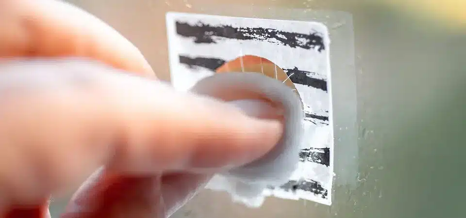 how to remove stickers from windows