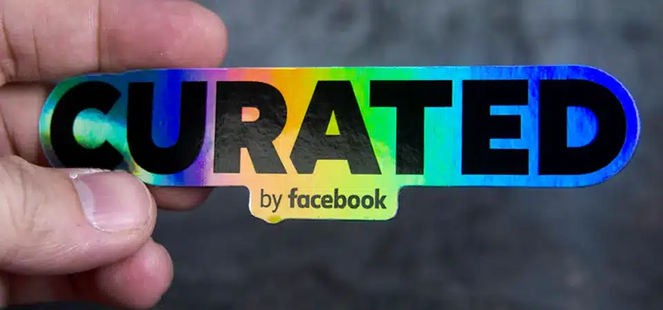 Close-up of Holographic Vinyl Material A close-up shot showing the texture and light diffraction of holographic vinyl material