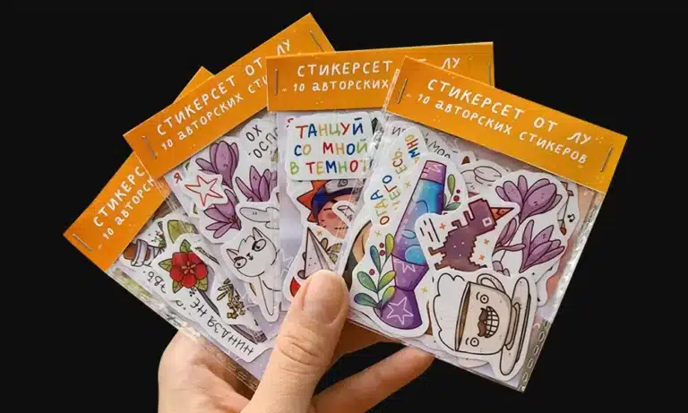custom vinyl sticker packs printing factory china