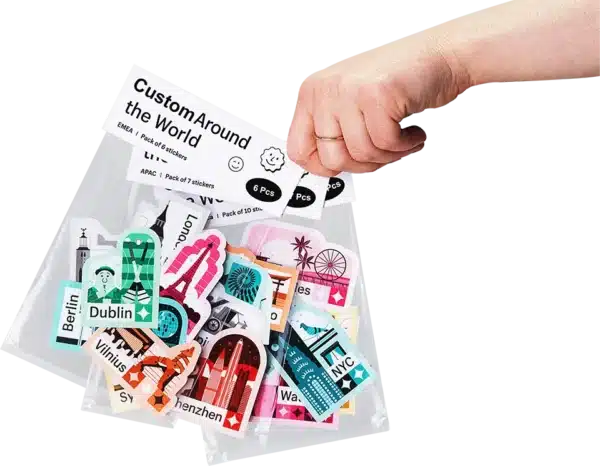 custom vinyl stickers packs printing manufacturer china