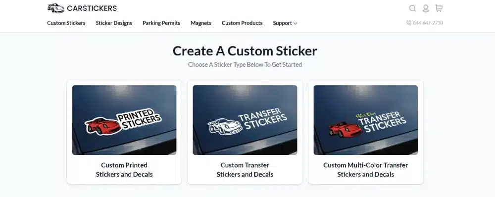 A durable vinyl sticker on a car bumper looking pristine after going through a car wash