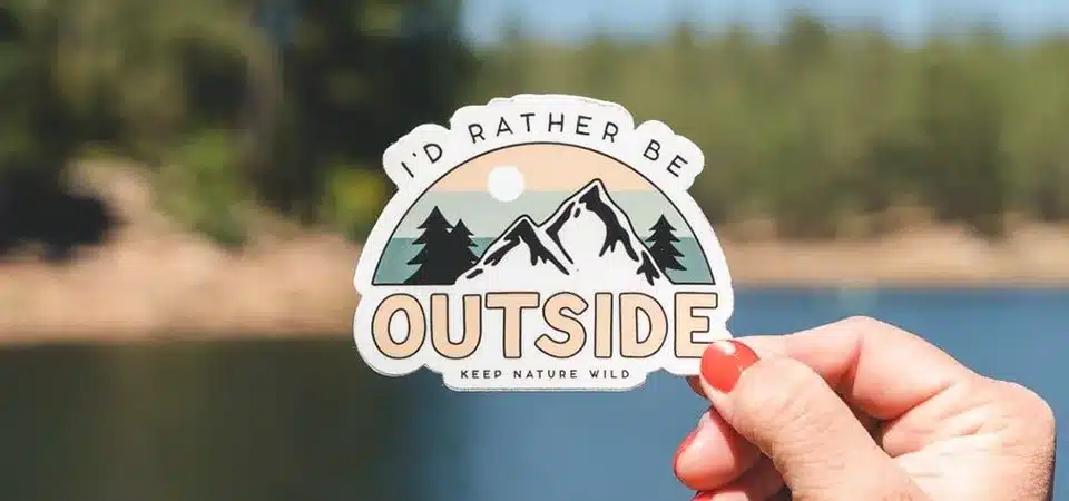 how long do waterproof stickers last