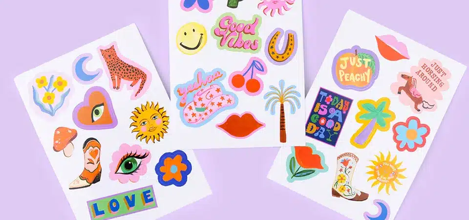 sticker sheet sizes explained