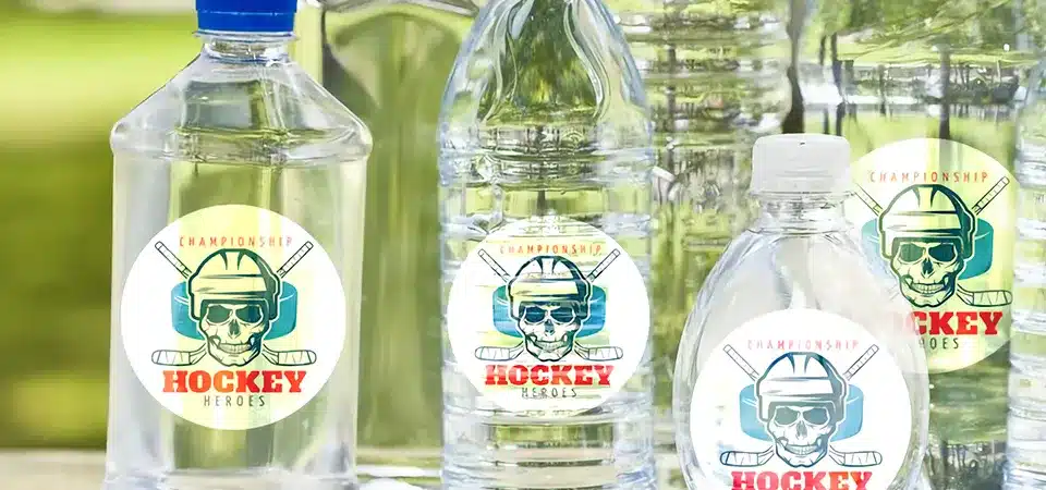 custom waterproof stickers and labels china manufacturer